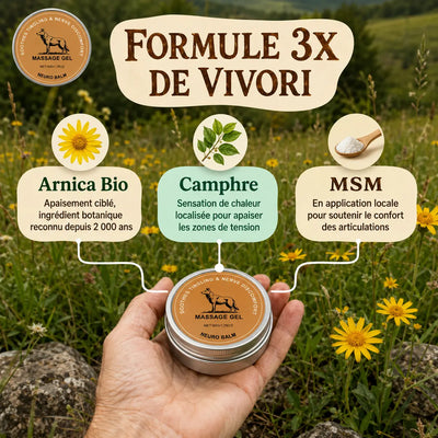 Vivori 3X™ Baume Apaisant MSM